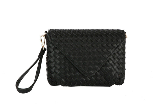 Lynn Woven Clutch/Crossbody