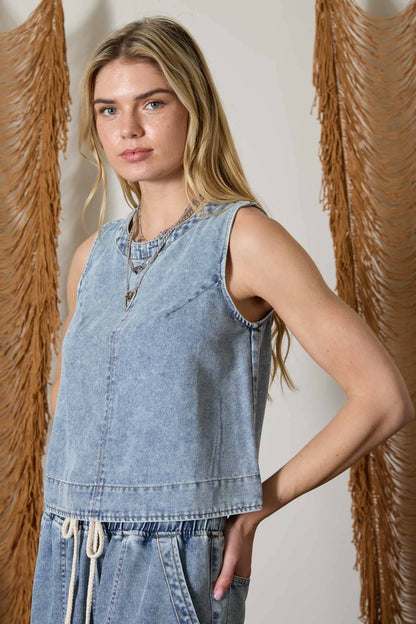 The Wilson Denim Tank