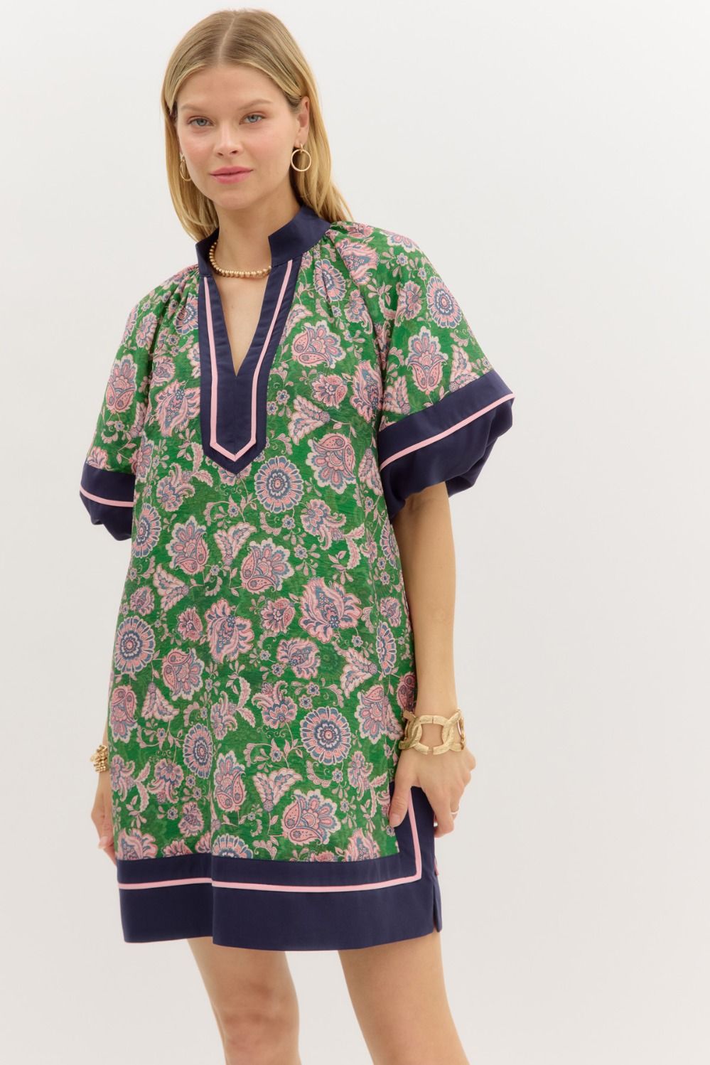 The Arlie Garden Mini Dress