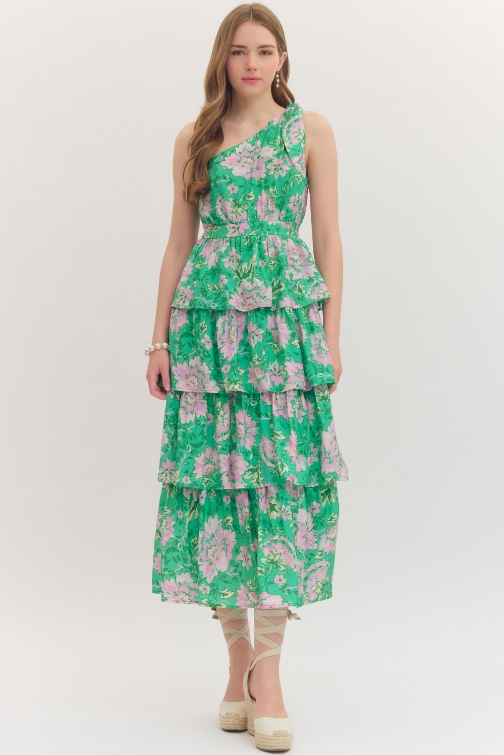 The Everly One Shoulder Dress