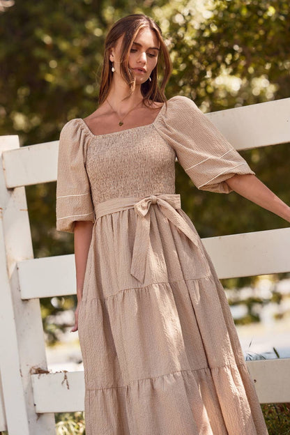 Naturally Beautiful Midi Dress Curvy