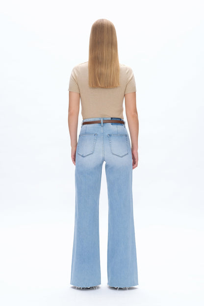 Bayeas Bella High Rise Wide Leg Jeans